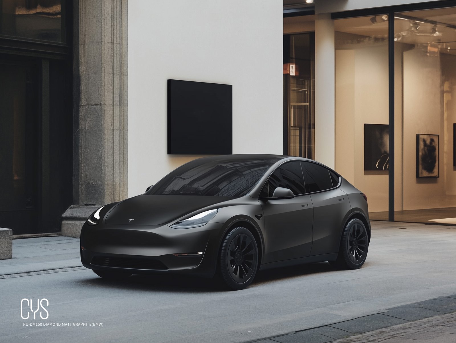 TPU-DM150 亚光钻石石墨灰 特斯拉model y2