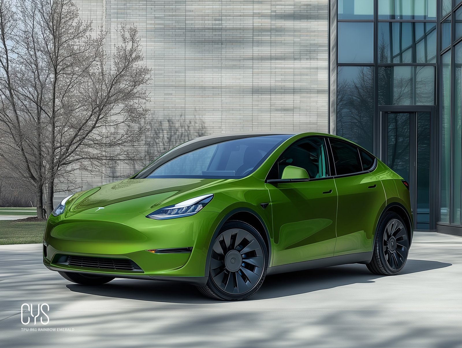 TPU-R61 彩虹祖母绿 特斯拉model y2