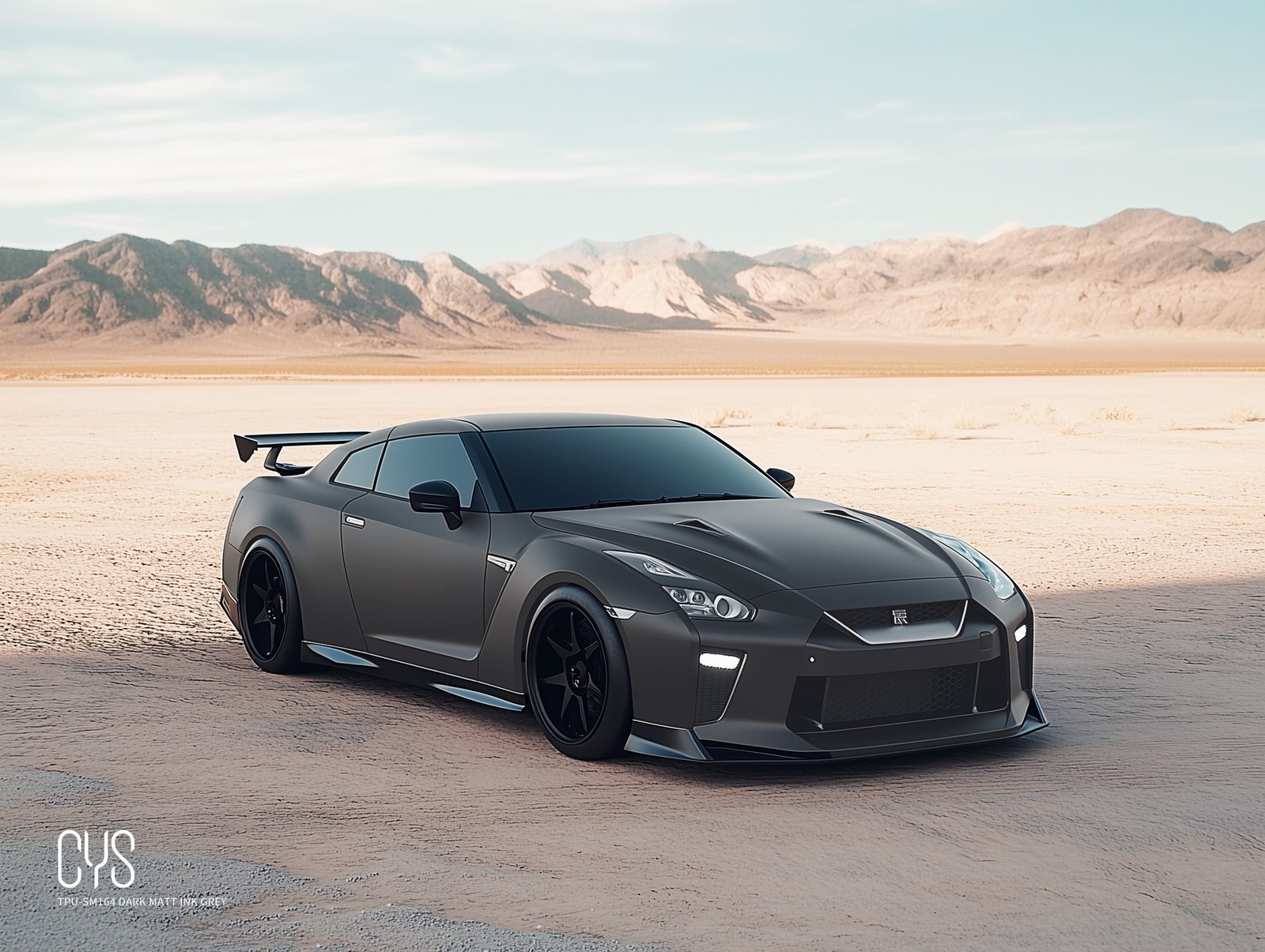 TPU-SM164 超亚铅墨灰 日产GT-R2
