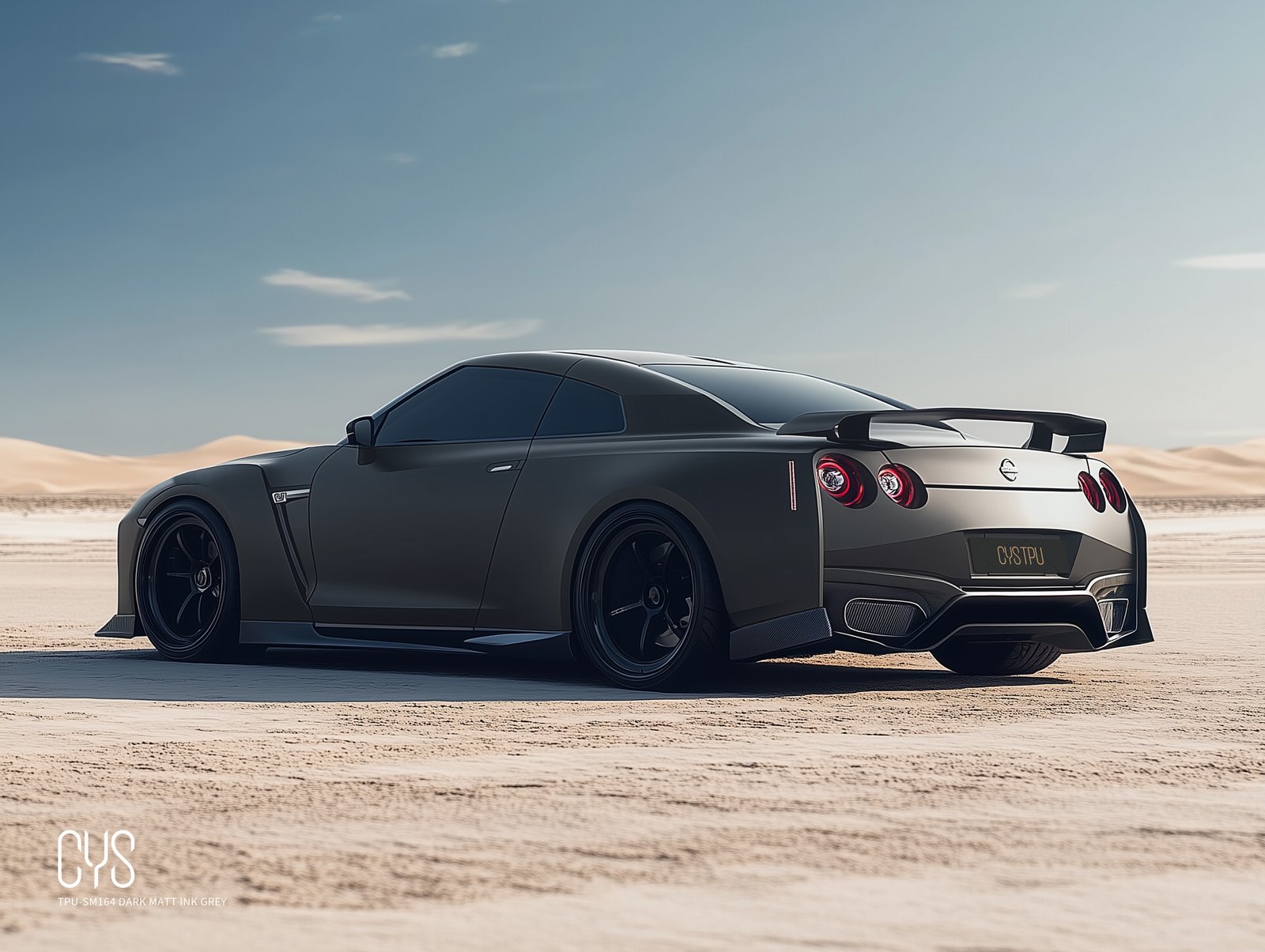 TPU-SM164 超亚铅墨灰 日产GT-R4(1)